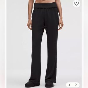 Lululemon be calm foldover pants